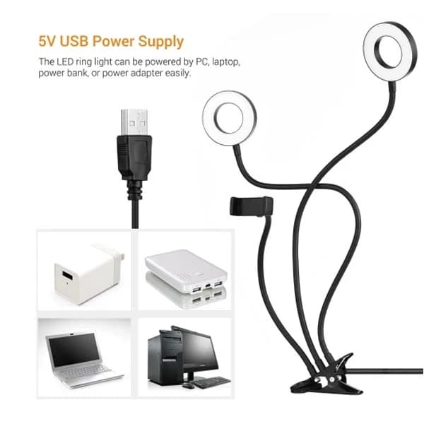 رینگ لایت مدل Y320 کد B17721 — تصویر ۲