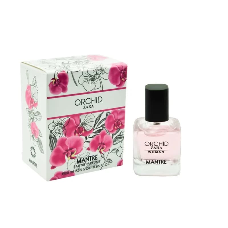 ادکلن زنانه مانتره مدل ارکید زارا (Orchid Zara) حجم 30 میلیلیتر — تصویر ۲