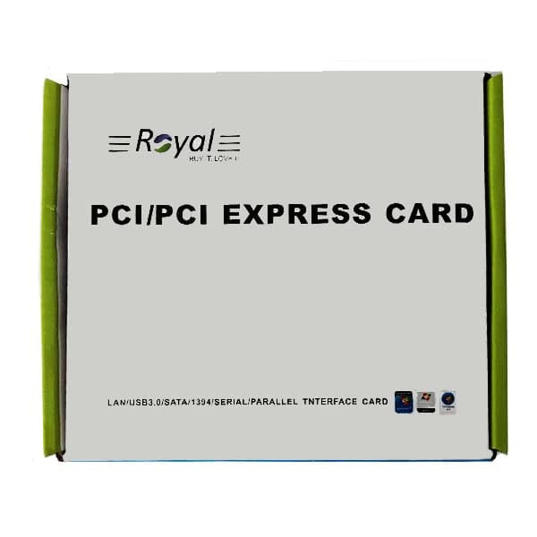 کارت شبکه PCI رویال کد 015 کد B17587 — تصویر ۲