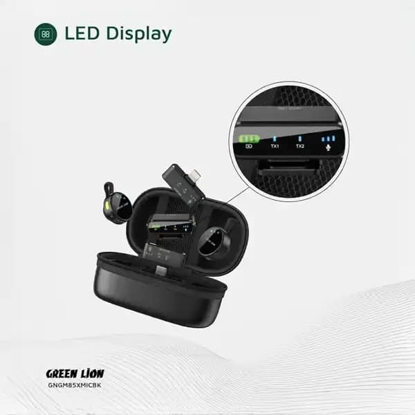 میکروفون بیسیم گرین لاین GM-85X GNGM85XMICBK — تصویر ۵