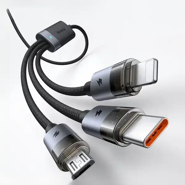 کابل 100 وات 2 به 3 مک دودو 6in1 CA-7260 — تصویر ۵