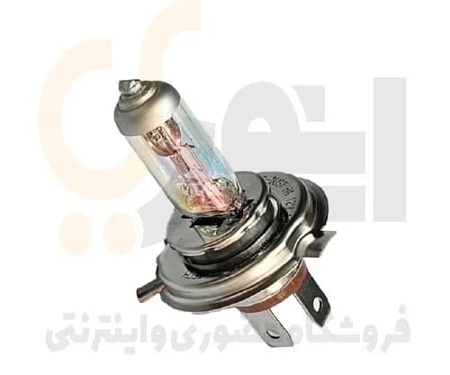 لامپ سه خار H4 نور 7 هفت رنگ 12V100W لایت استار | LIGHT STAR