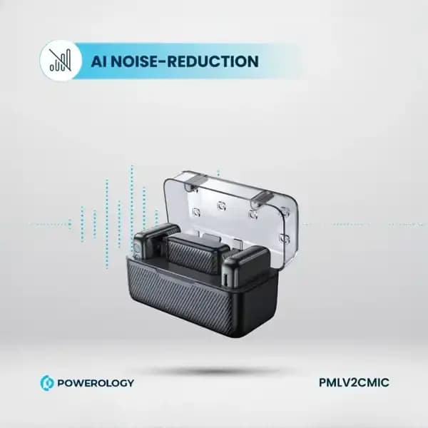 میکروفون بی سیم پاورولوژی PMLV2CMIC — تصویر ۴