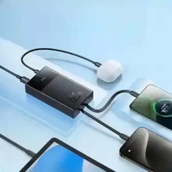 پاور بانک10000 با کابل بیسوس PPXD2-10 10000m — تصویر ۳