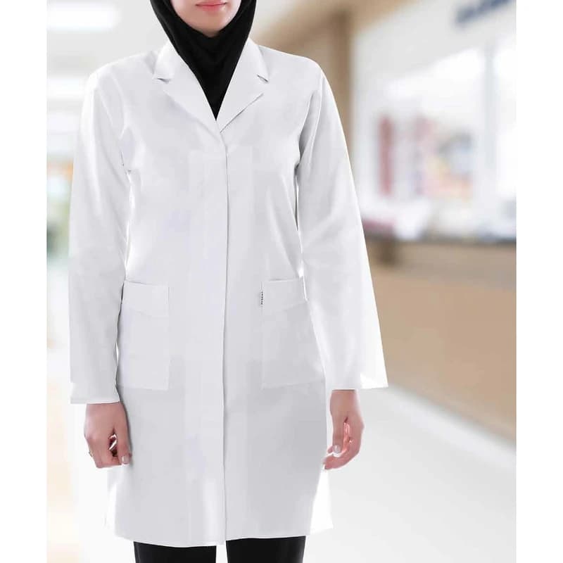روپوش پزشکی زنانه خضرا سایز 46 کدB16664 — تصویر ۲