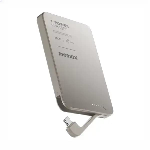 پاور بانک مگنتی 5000 مومکس 1-Power IP157 — تصویر ۴