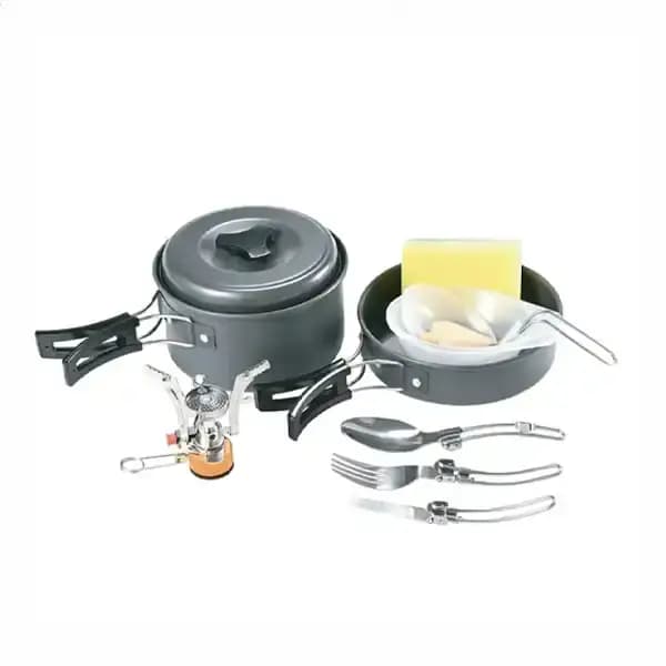 ست 10 تیکه ظروف کمپینگ گرین لاین 10in1 GN10N1COOKBK