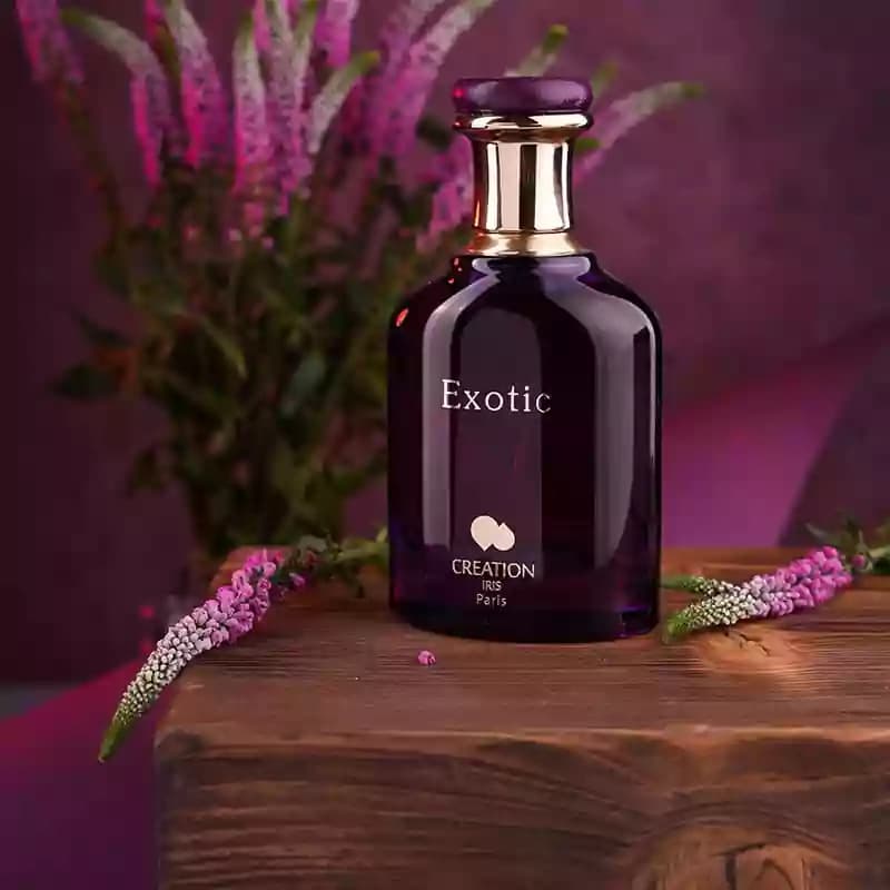 ادکلن زنانه کریشن آیریس مدل اگزوتیک (Exotic) حجم 100 میلی لیتر