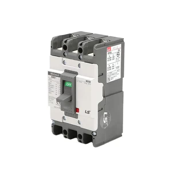 کلید اتوماتیک،کمپکت 300 آمپر،غیرقابل تنظیم حرارتی-مغناطیسی LS سری metasol ABS