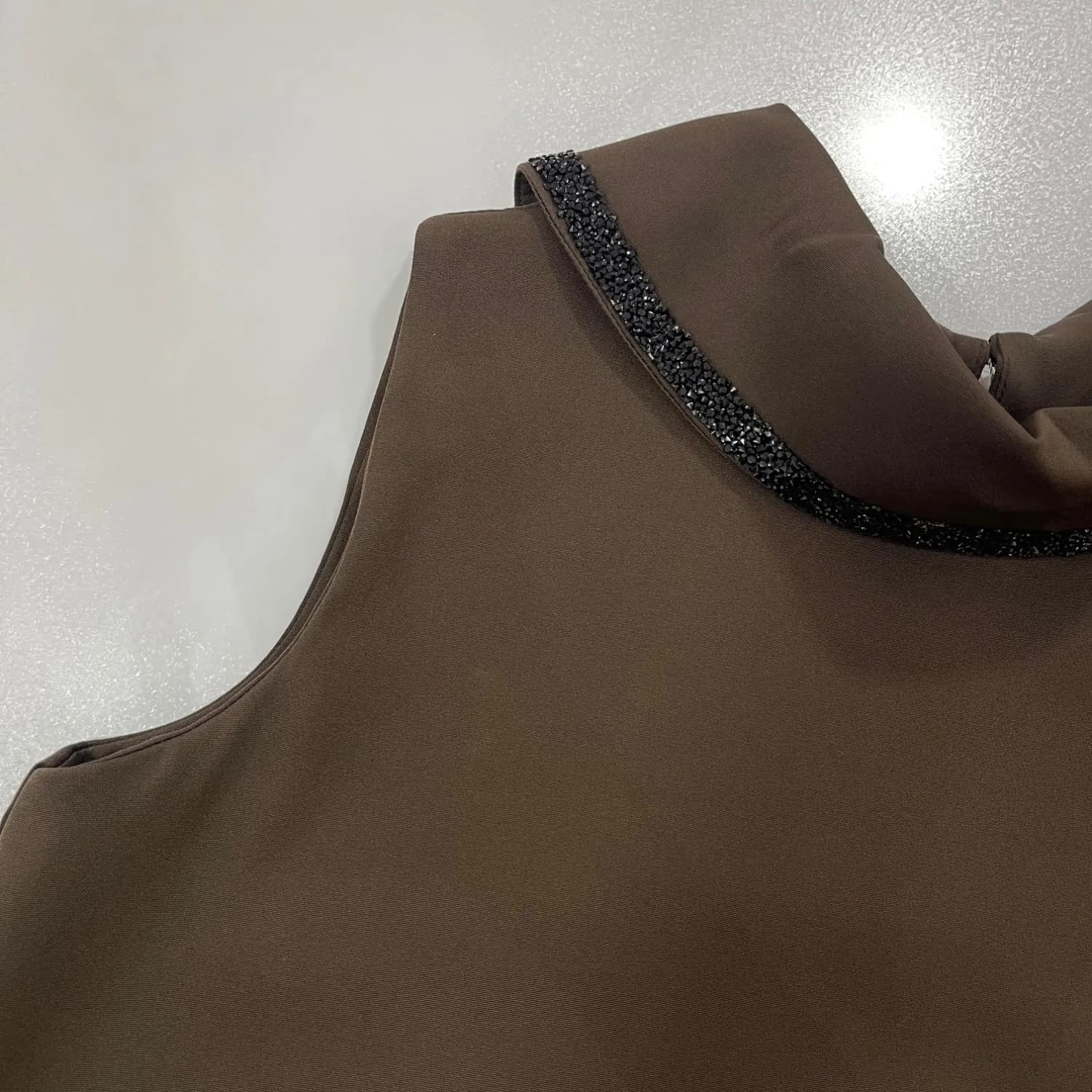 تاپ مجلسی زنانه و دخترانه شومیز ترک سایزبندی دو سایز — تصویر ۷