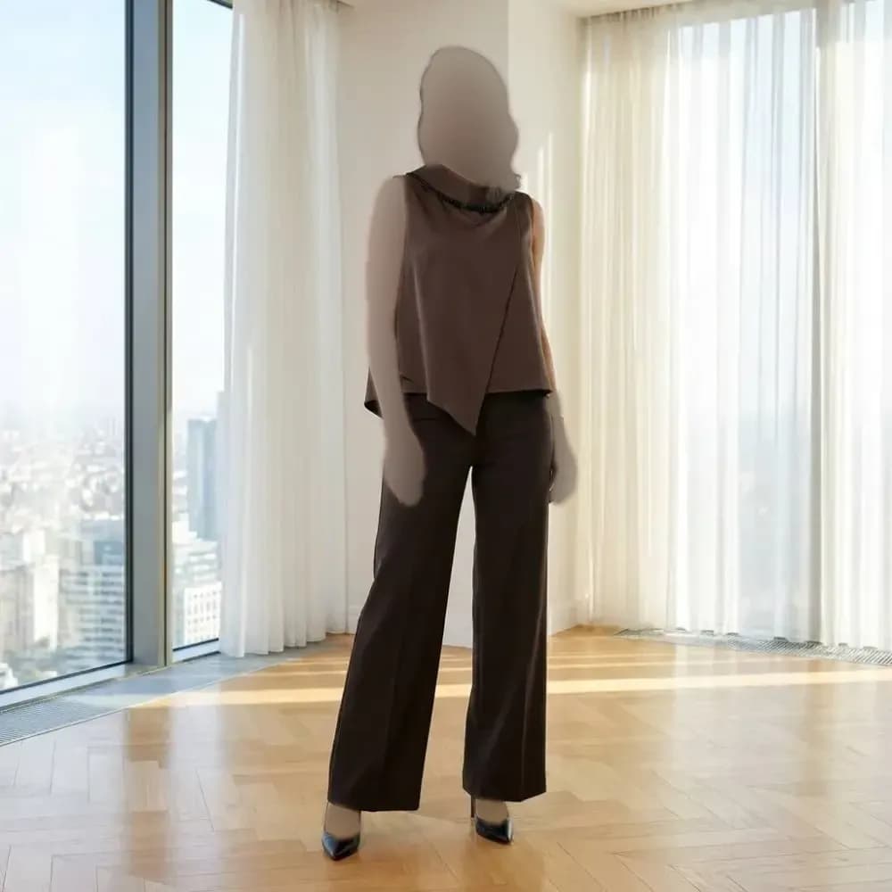 تاپ مجلسی زنانه و دخترانه شومیز ترک سایزبندی دو سایز — تصویر ۹