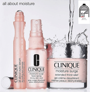 پک 3عددی کلینیک آبرسان 75ml/دور چشم رولی/ اسپری آب