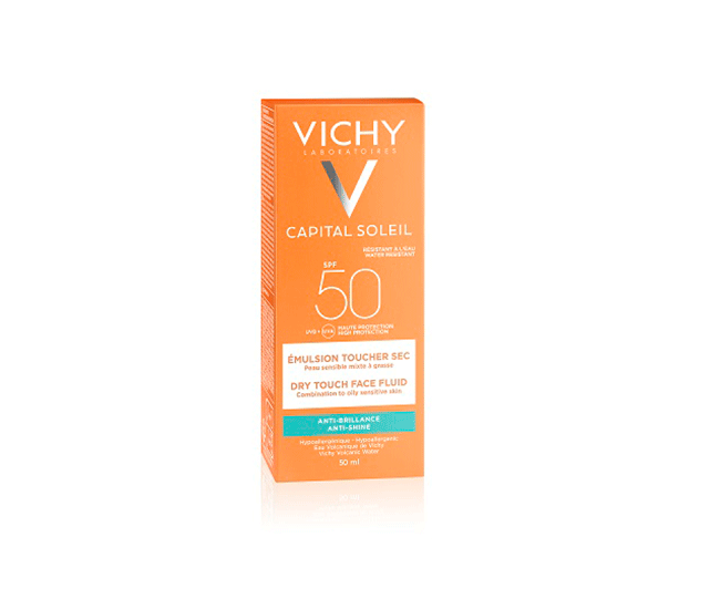 ضد آفتاب ویشی پوست چرب و حساس Capital Soleil SPF+50