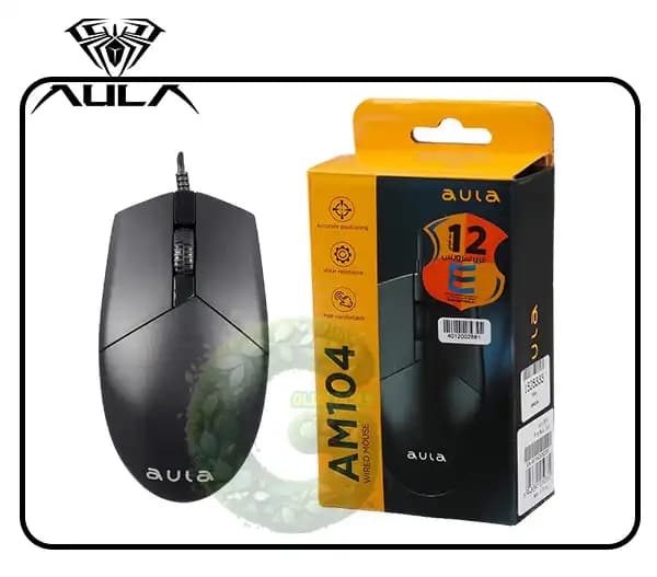 ماوس سیم دار MOUSE AULA AM104