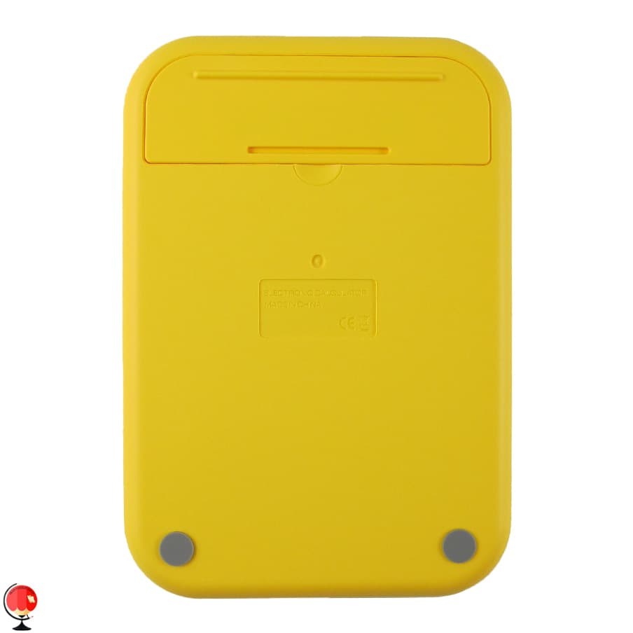 ماشین حساب فانتزی رنگی پیکاسو مدل CL-102 زرد — تصویر ۲
