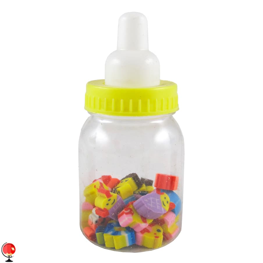 پاک کن فانتزی شیشه شیر طرح ماهی