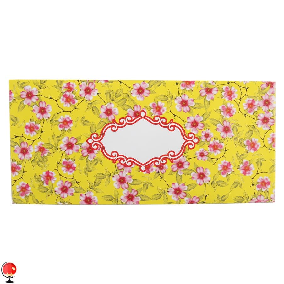 پاکت پول فانتزی گل دار کد 6 — تصویر ۳
