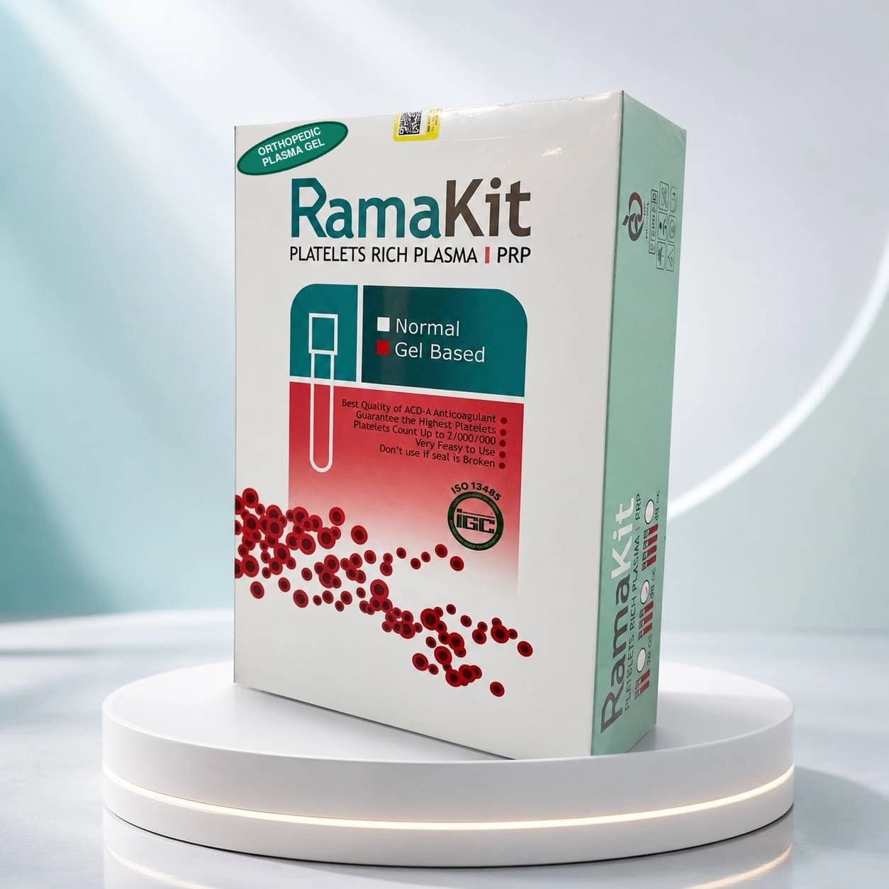 راما کیت ارتوپدی با ژل جداکننده | Orthopedic PRP Gel Base Rama Kit تغلیظ پلاکتی تا 7 برابر پلاکت پایه(در انبار موجود نمیباشد)