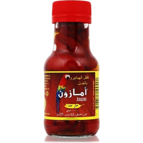 ترشی فلفل قرمز بسیار تند آمازون 177 میلی لیتر Amazon