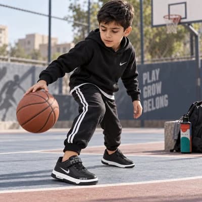کفش ورزشی بچه گانه فرد طرح نایک Just Do it — تصویر ۶