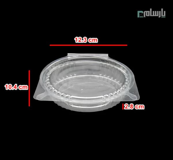 ظرف یکبار مصرف آیس باکس کوتاه-پت — تصویر ۲