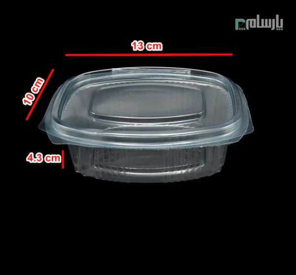 ظرف دلی کاستومر یکبار مصرف 250 سی سی-پت — تصویر ۲