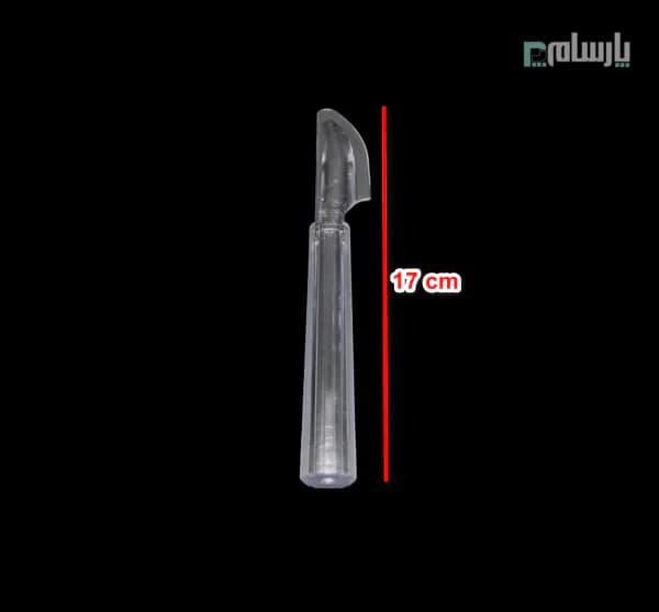 کارد یکبار مصرف مدل میلان شفاف — تصویر ۲