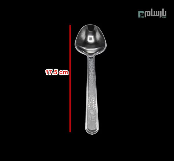 قاشق یکبار مصرف کروکو شفاف — تصویر ۲