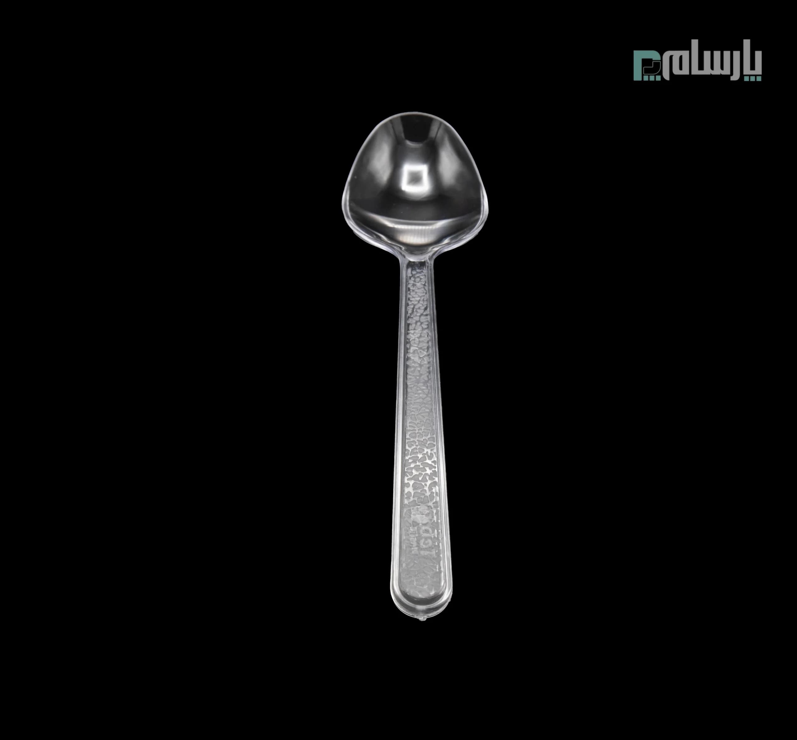 قاشق یکبار مصرف کروکو شفاف