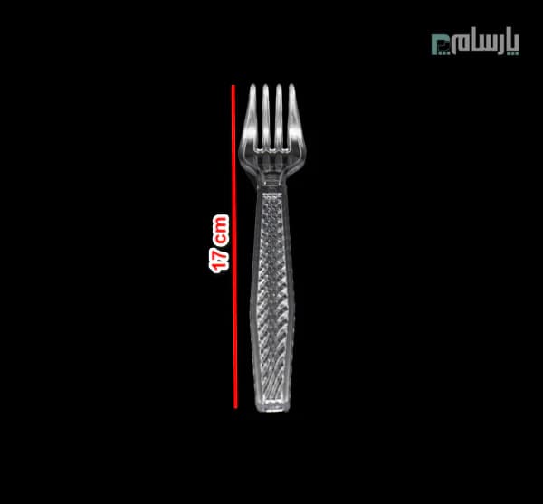 چنگال یکبار مصرف رم شيشه اي — تصویر ۲