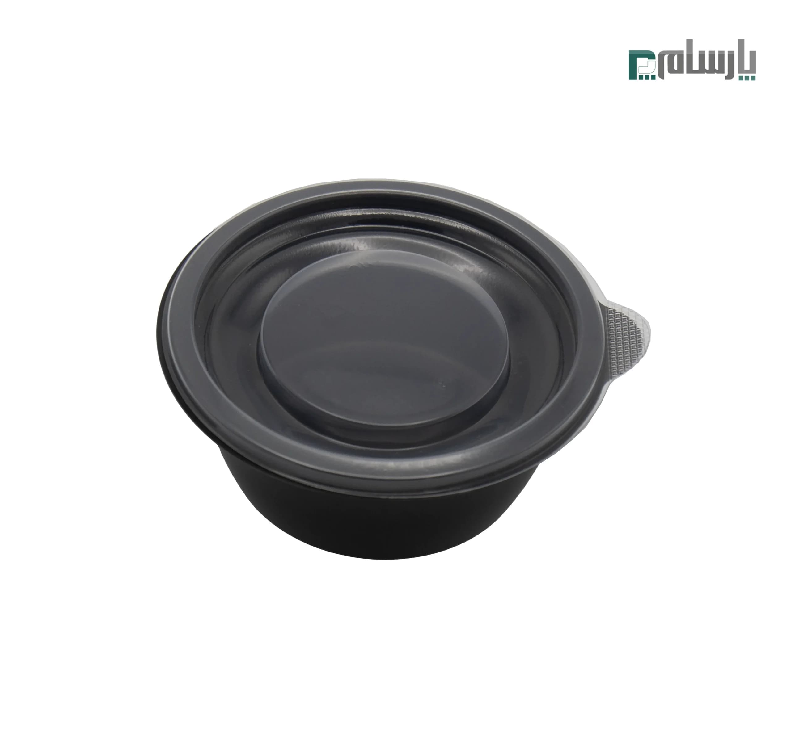 ظرف یکبارمصرف پلی پرو گرد 375 سی سی