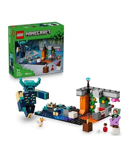 لگو ماینکرفت رویارویی با واردن 21274 | LEGO Minecraft
