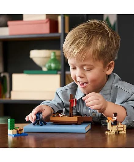 لگو ماینکرفت کشتی دزدان دریایی کد LEGO Minecraft 21259 | 21259 — تصویر ۳