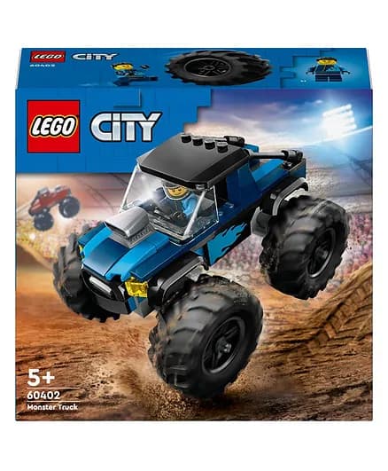 LEGO City Blue Monster Truck 60402 – 148 تکه — تصویر ۲