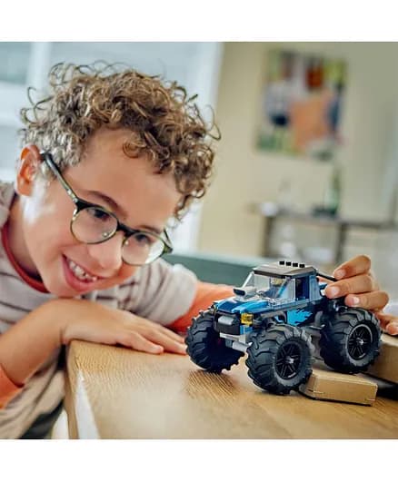 LEGO City Blue Monster Truck 60402 – 148 تکه — تصویر ۳