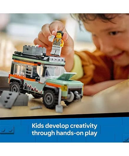 لگو سیتی 4×4 آفرود – ماجراجویی کوهستان (60447) — تصویر ۴