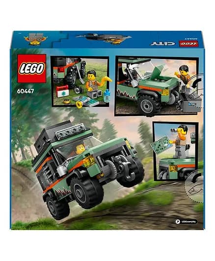 لگو سیتی 4×4 آفرود – ماجراجویی کوهستان (60447) — تصویر ۲