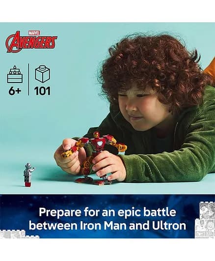 LEGO Marvel Iron Man Mech vs. Ultron – نبرد سازه‌ای ابرقهرمانی 76307 — تصویر ۴