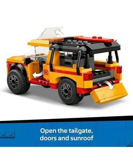 لگو City مدل کامیون نجات ساحلی کد 60453 — تصویر ۴
