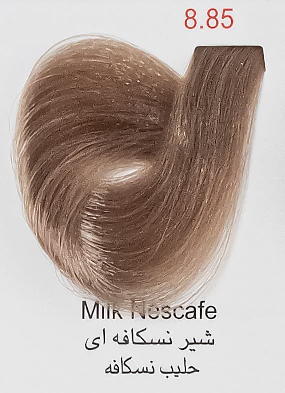 رنگ مو کم آمونیاک کی اس دی 100 میل 8.85 شیر نسکافه ای KSD — تصویر ۲