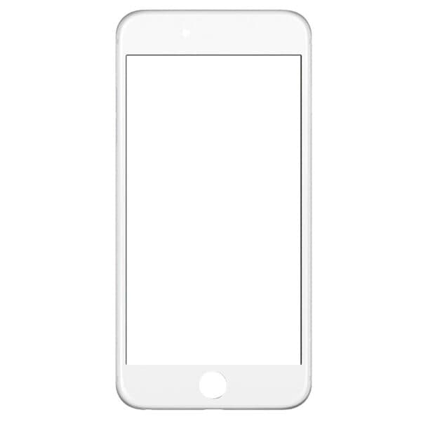گلس تعمیراتی آیفون IPHONE 6S PLUS اورجینال مشکی سفید با فریم — تصویر ۲