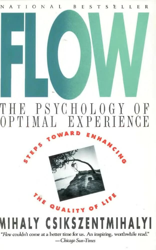کتاب Flow: The Psychology of Optimal Experience (جریان: روانشناسی تجربه بهینه) نسخه انگلیسی PDF | میهالی چیکسنتمیهایی