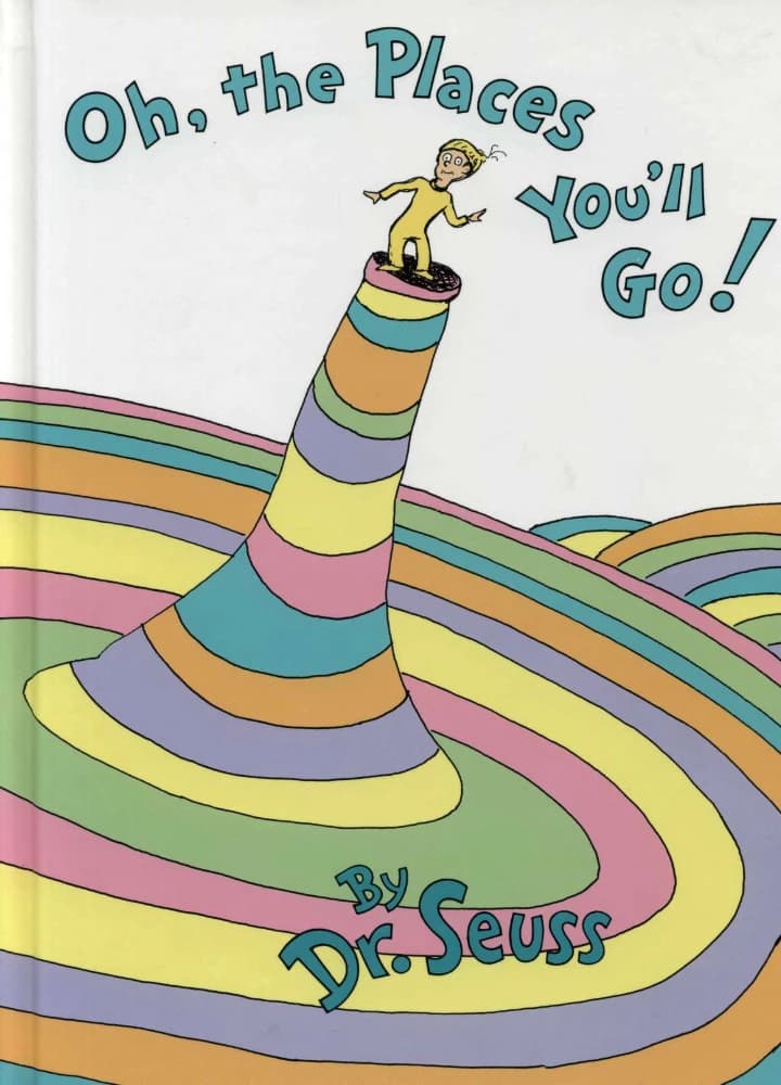 کتاب Oh, the Places You’ll Go! (اوه، به چه جاهایی خواهی رفت!) نسخه انگلیسی PDF | دکتر سوس