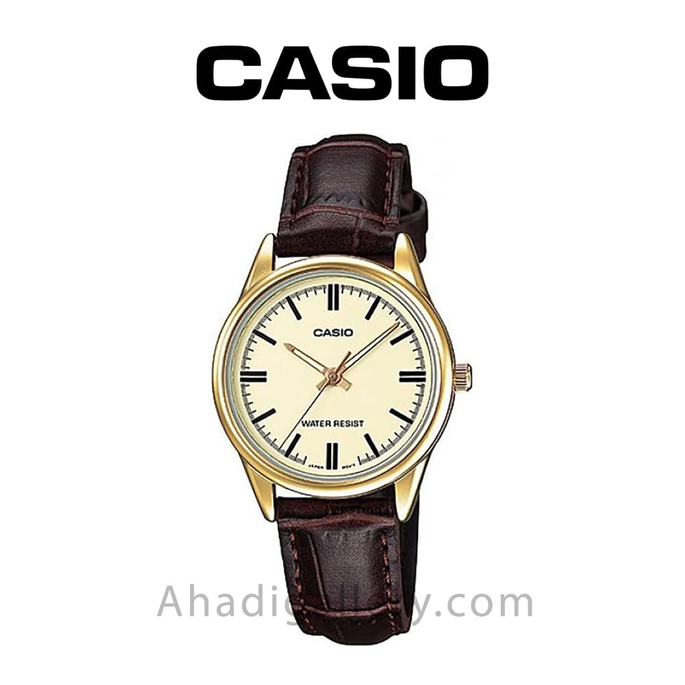 ساعت مچی کاسیو زنانه مدل LTP-V005GL-9AUDF