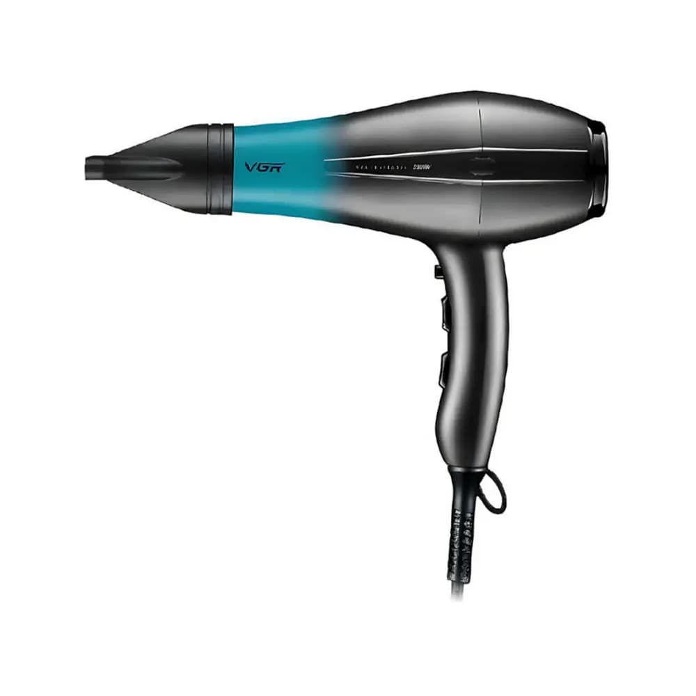 سشوار حرفه ای وی جی آر مدل V-463 با باد سرد و متمرکزکننده