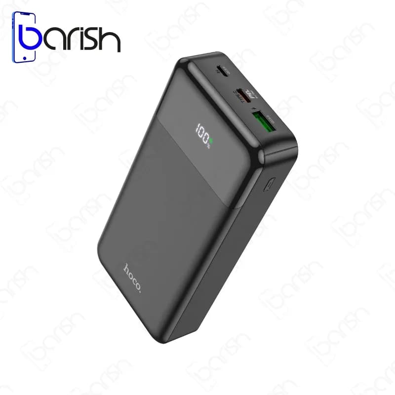 پاوربانک 20000 میلی آمپر فست شارژ PD هوکو مدل J102A — تصویر ۳