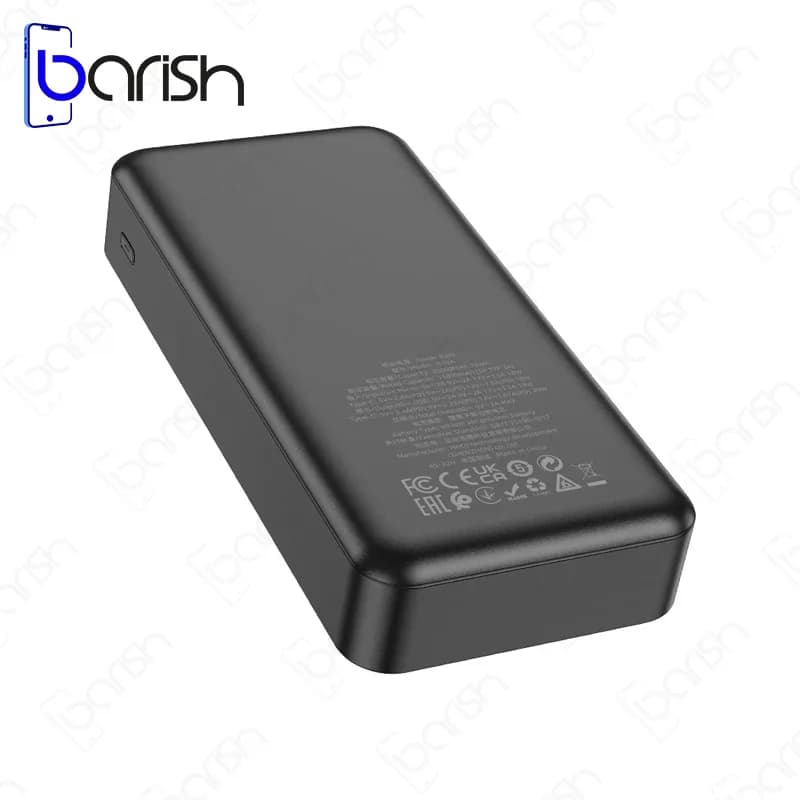 پاوربانک 20000 میلی آمپر فست شارژ PD هوکو مدل J102A — تصویر ۶