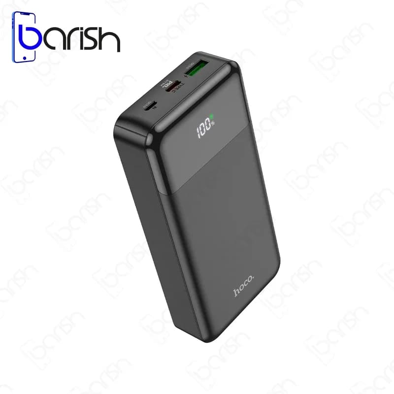 پاوربانک 20000 میلی آمپر فست شارژ PD هوکو مدل J102A