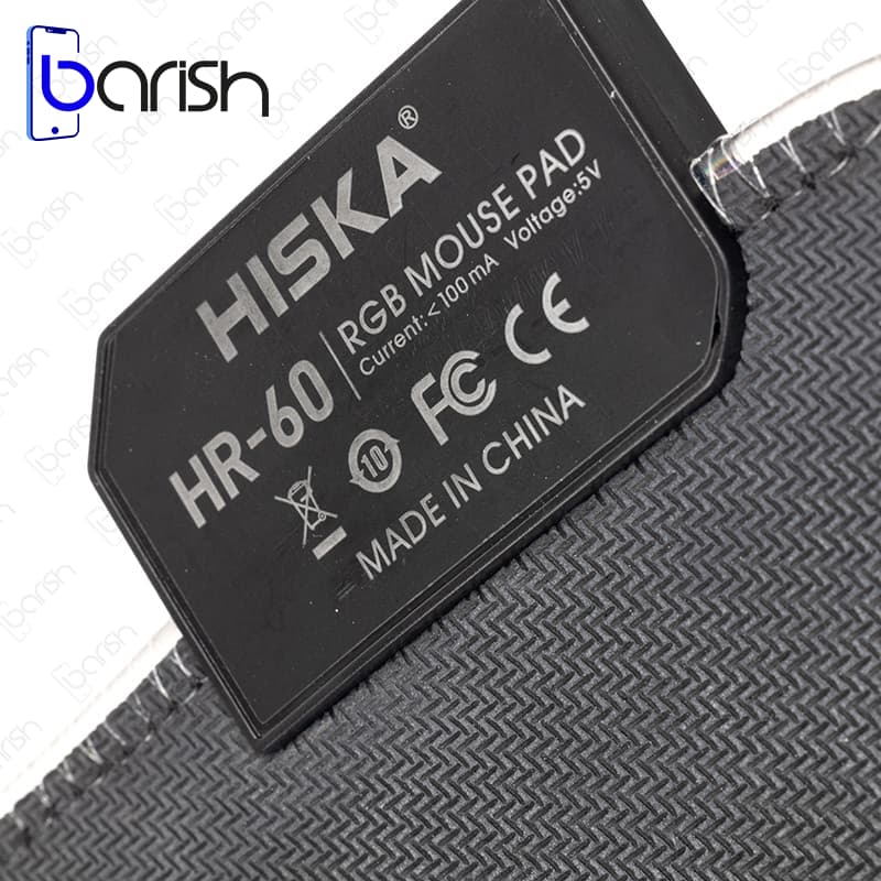 موس پد گیمینگ هیسکا مدل HR-60 — تصویر ۵