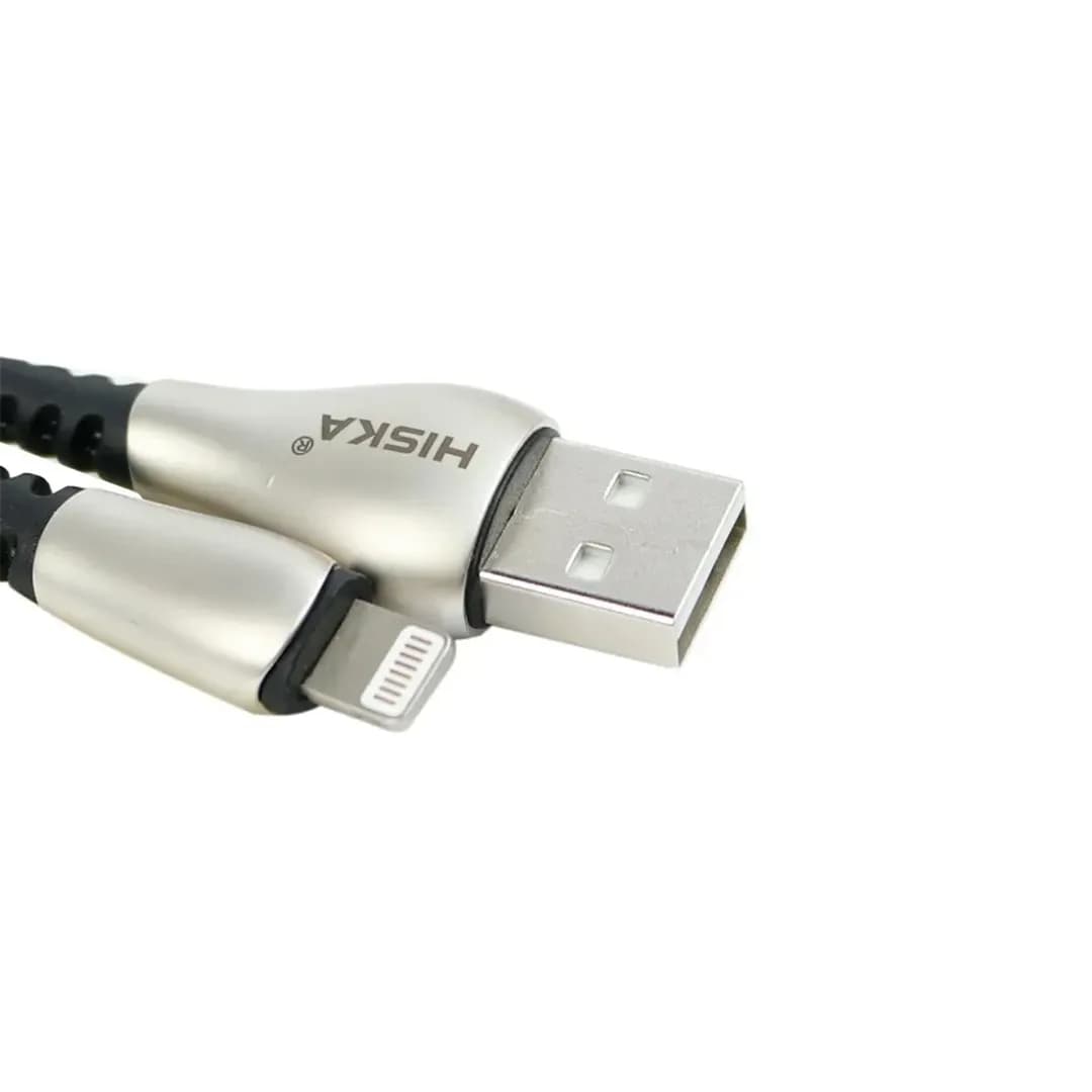 کابل دیتا و شارژ USB به لایتنینگ هیسکا مدل LX-288 — تصویر ۲